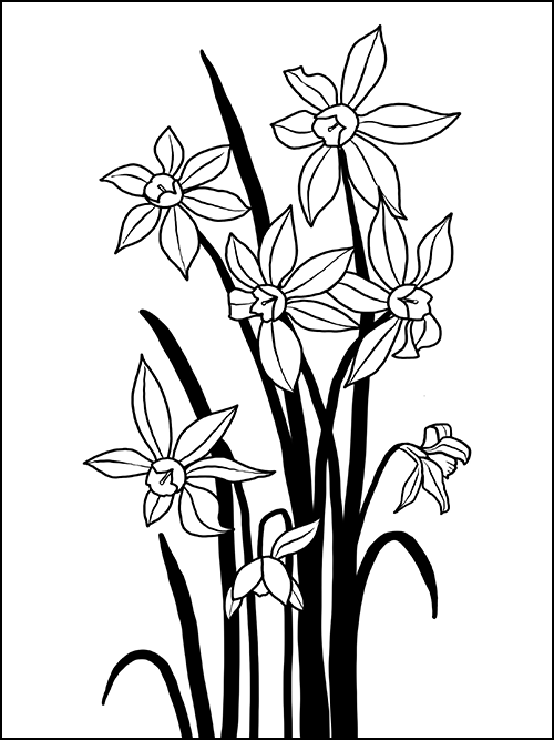 Daffodils by Leana Fischer