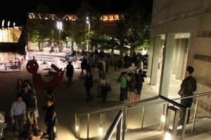 The Teen Night festivities spilled out onto Walker Landing and throughout the galleries. 