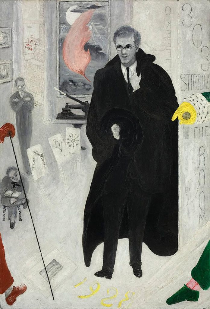 Florine Stettheimer, Portrait of Alfred Stieglitz, 1928.