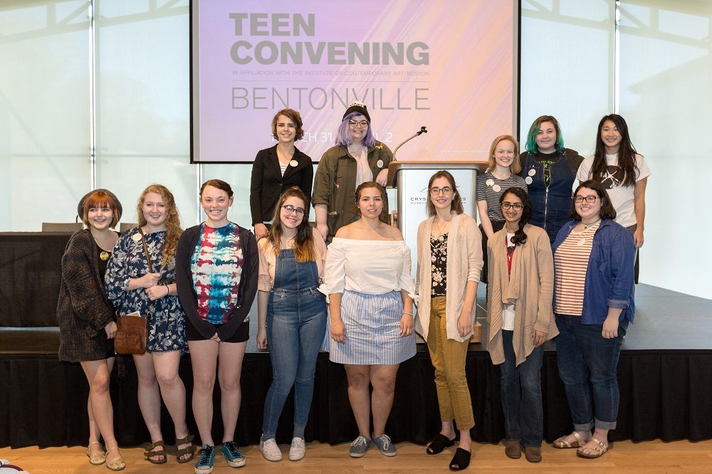 Photo by Marc F. Henning<br />Teen Convening event on April 1, 2017, at Crystal Bridges Museum of American Art in Bentonville, Ark.
