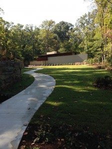 Frank Lloyd Wright's Bachman-Wilson House at Crystal Bridges