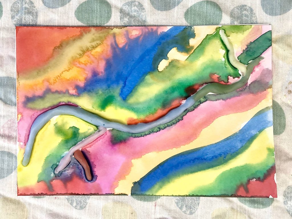 watercolor activity